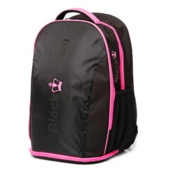 BLACK CROWN Petra Rucksack - Schwarz, Pink -Dunlop Geschäft 0001000000 0 3