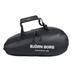 BJØRN BORG Ace Schlägertasche - Schwarz, Weiß -Dunlop Geschäft 0124300000 0 1