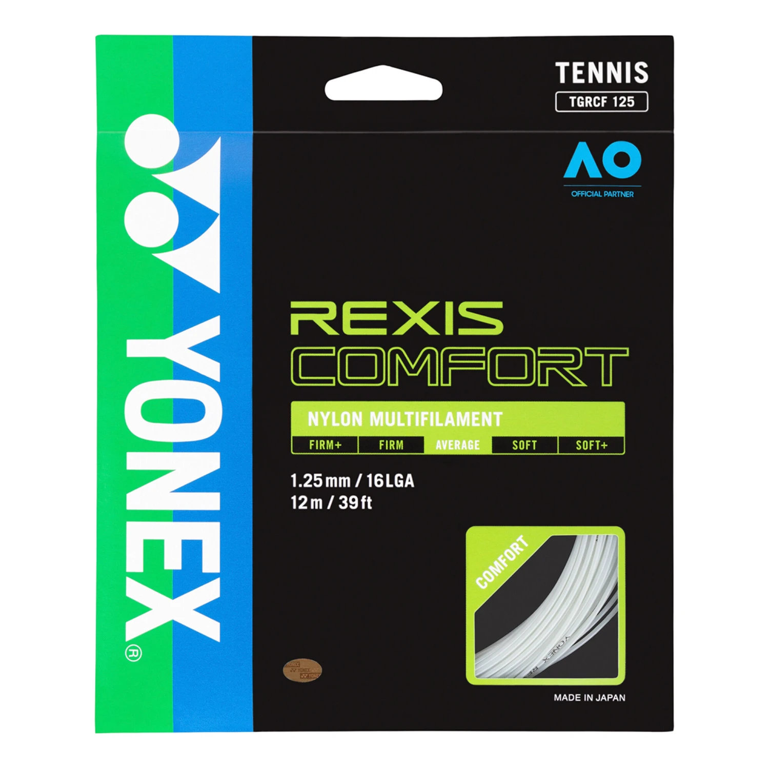 YONEX REXIS Comfort Saitenset 12m - Weiß 3 YONEX REXIS Comfort Saitenset 12m - Weiß