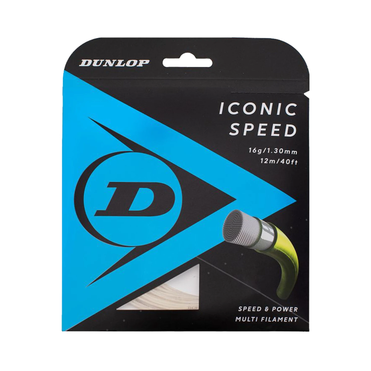 Dunlop Iconic Speed Saitenset 12m - Nude 3 Dunlop Iconic Speed Saitenset 12m - Nude