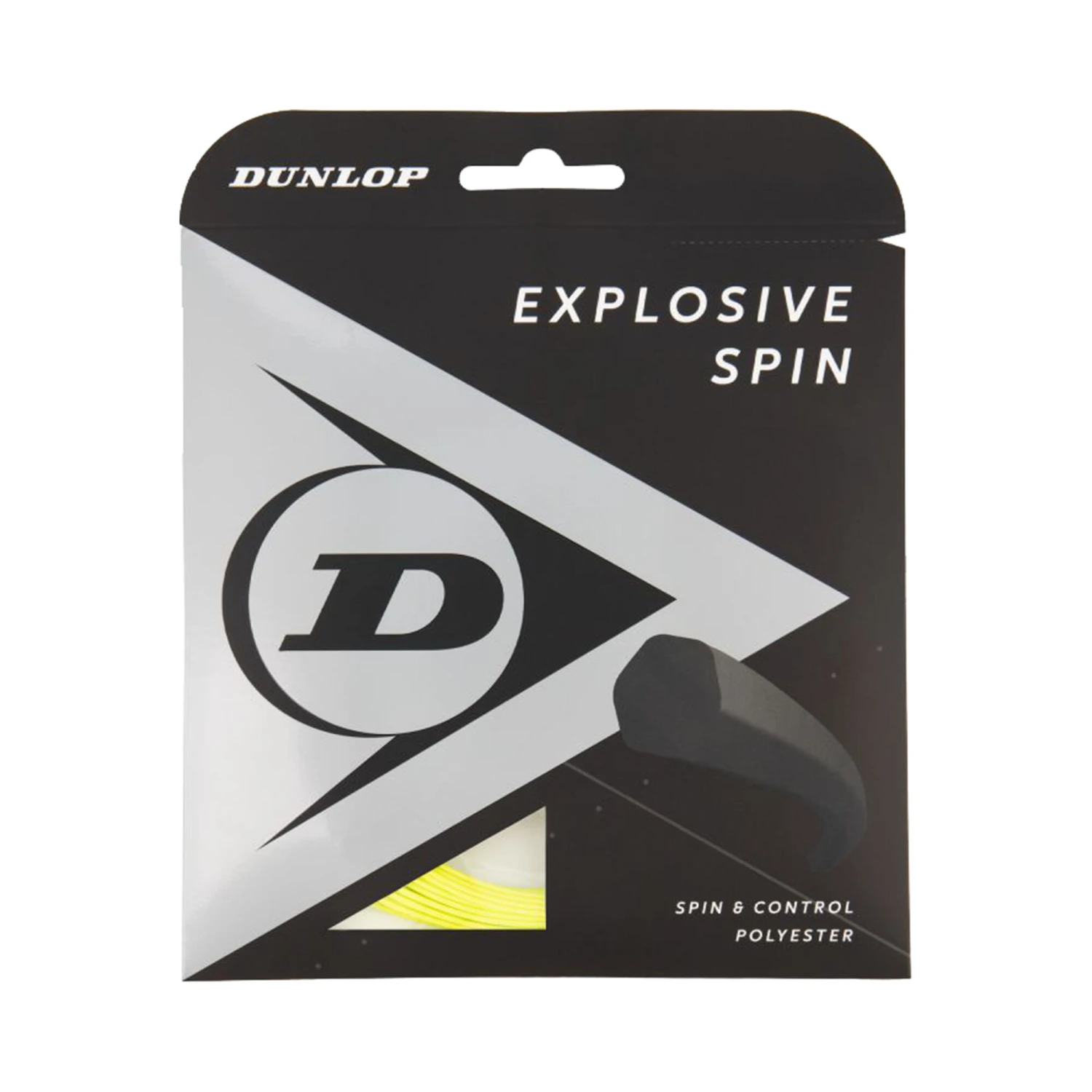 Dunlop Explosive Spin Saitenset 12m - Gelb 3 Dunlop Explosive Spin Saitenset 12m - Gelb