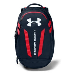 Under Armour Hustle 5.0 Rucksack - Blau, Rot -Dunlop Geschäft 0139900000 000