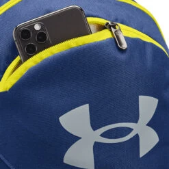 Under Armour Hustle Lite Rucksack - Blau, Gelb -Dunlop Geschäft 0140100000 13