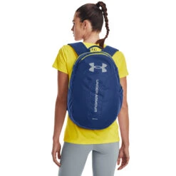 Under Armour Hustle Lite Rucksack - Blau, Gelb -Dunlop Geschäft 0140100000 16