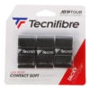 TECNIFIBRE Contact Soft 3er Schwarz - Schwarz -Dunlop Geschäft 0141300000 000 1