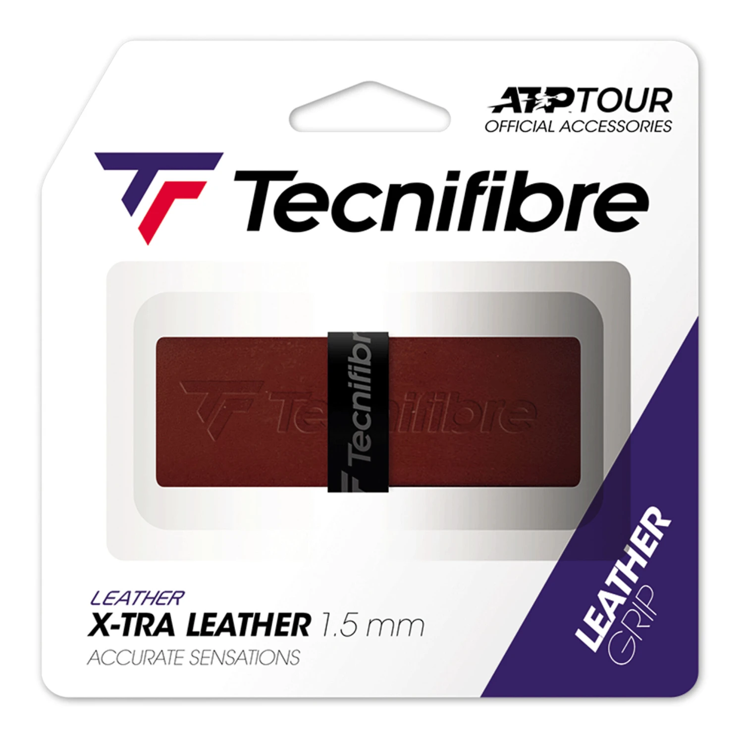 TECNIFIBRE Lederband 1er Pack - Braun 3 TECNIFIBRE Lederband 1er Pack - Braun