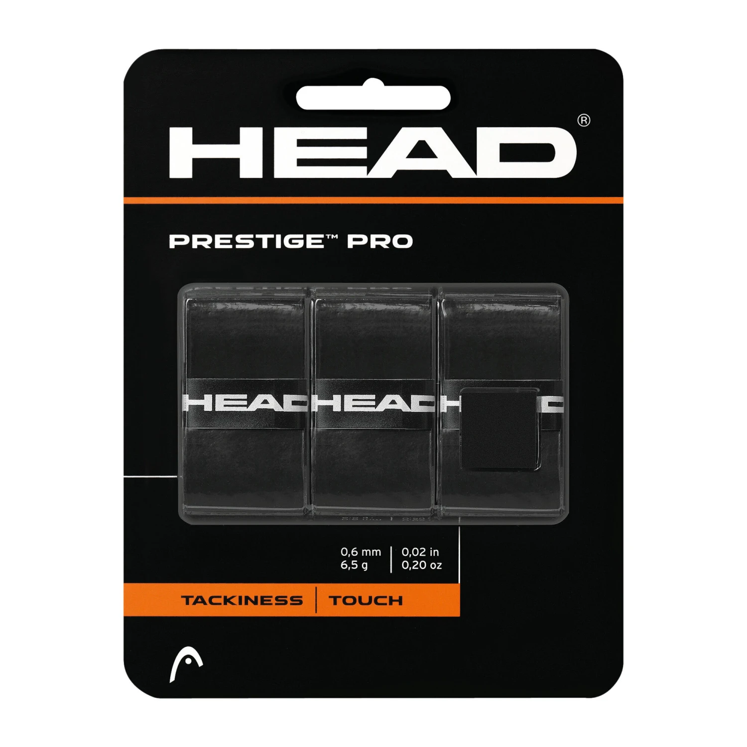 Head Prestige Pro 3er Pack - Schwarz 3 Head Prestige Pro 3er Pack - Schwarz