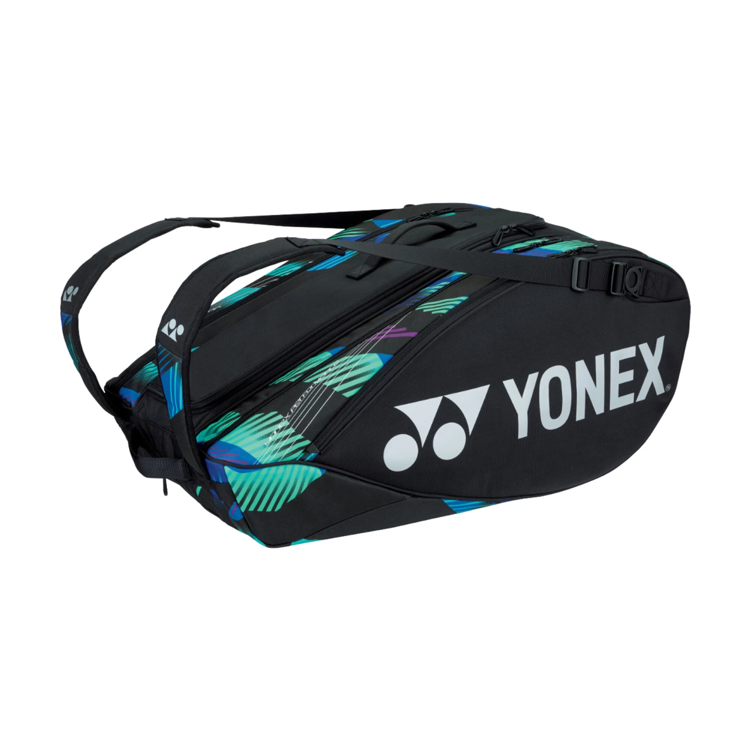 YONEX Pro Racquet Bag Schlägertasche 9er - Grün, Lila 3 YONEX Pro Racquet Bag Schlägertasche 9er - Grün, Lila