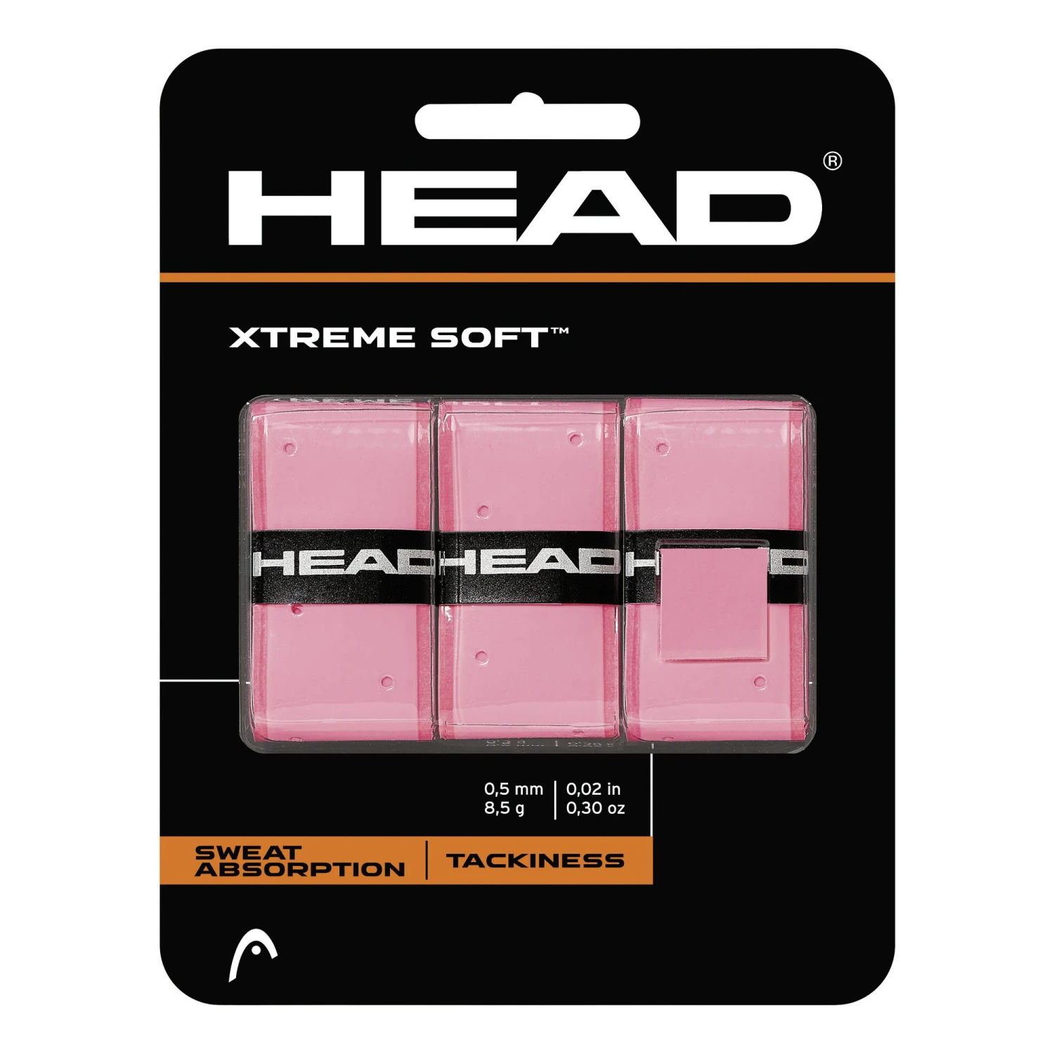 Head Xtreme Soft 3er Pack - Pink 3 Head Xtreme Soft 3er Pack - Pink