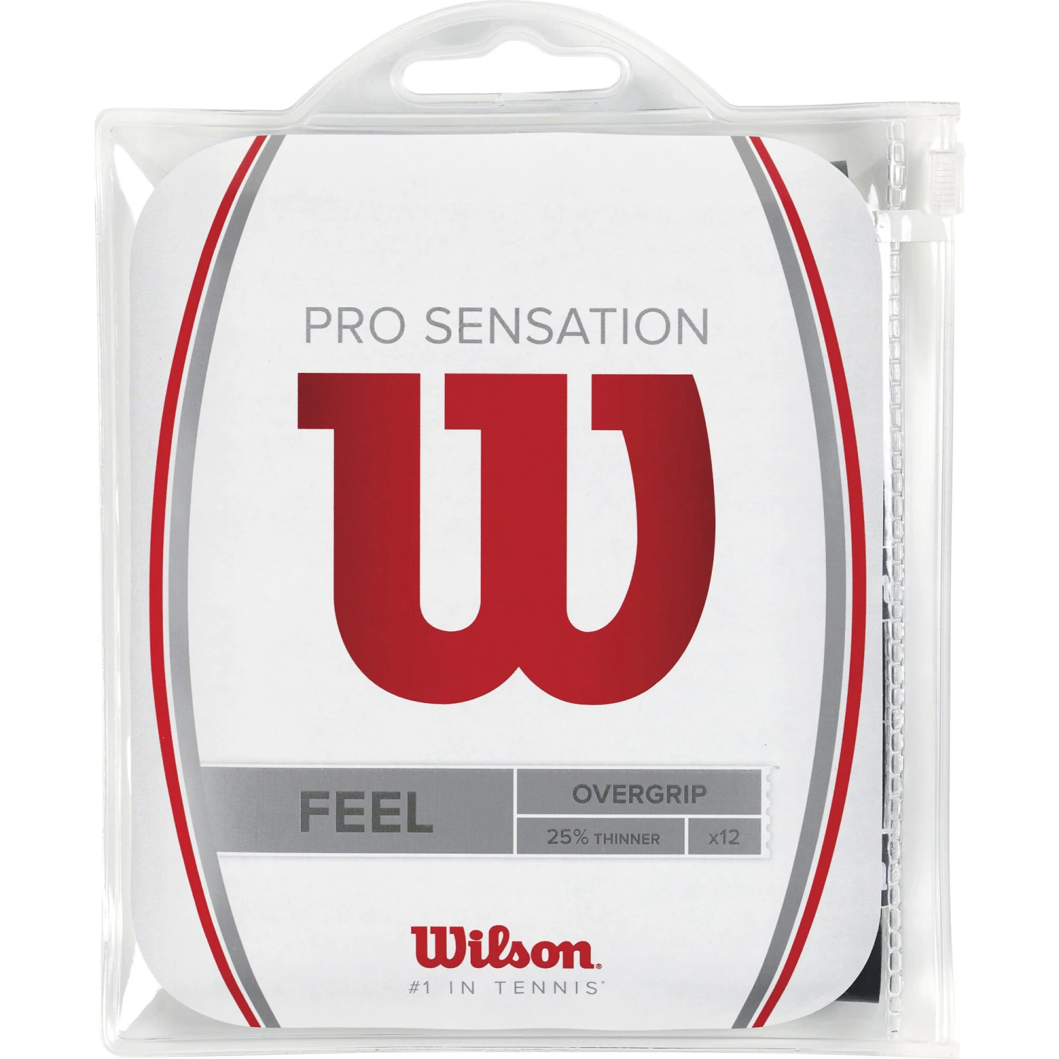 Wilson Pro Overgrip Sensation 12er Pack - Schwarz 3 Wilson Pro Overgrip Sensation 12er Pack - Schwarz