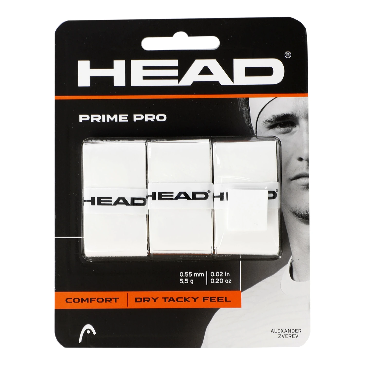 Head Prime Pro 3er Pack - Weiß 3 Head Prime Pro 3er Pack - Weiß