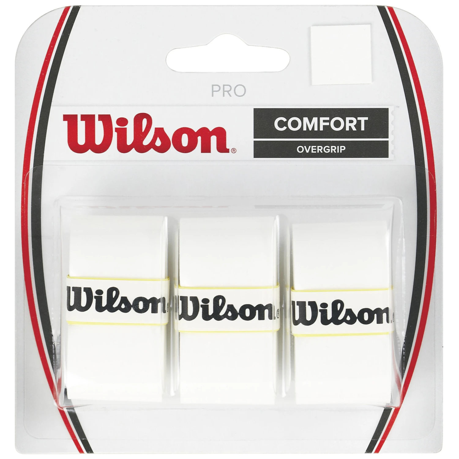 Wilson Pro Overgrip 3er Pack - Weiß 4 Wilson Pro Overgrip 3er Pack - Weiß – Bild 2