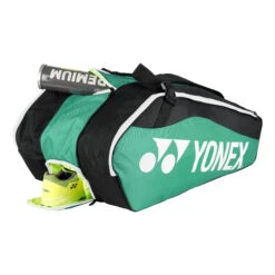 YONEX Club Line Racket Bag Schlägertasche 12er - Grün, Schwarz -Dunlop Geschäft 0154600000 11