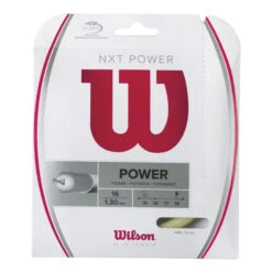 Wilson NXT Power Saitenset 12,2m - Nude