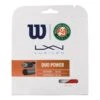 Wilson Duo Power Roland Garros Saitenset 12,2m - Rot -Dunlop Geschäft 02026000 000