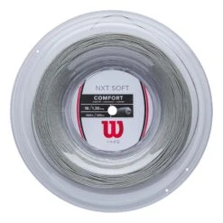 Wilson NXT Soft Reel Saitenrolle 200m - Silber