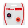Wilson Pro Feel Clash Dämpfer 2er Pack - Schwarz, Rot -Dunlop Geschäft 0209100000 000