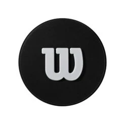 Wilson Pro Feel Pro Staff Dämpfer 2er Pack - Schwarz, Silber -Dunlop Geschäft 0209200000 11