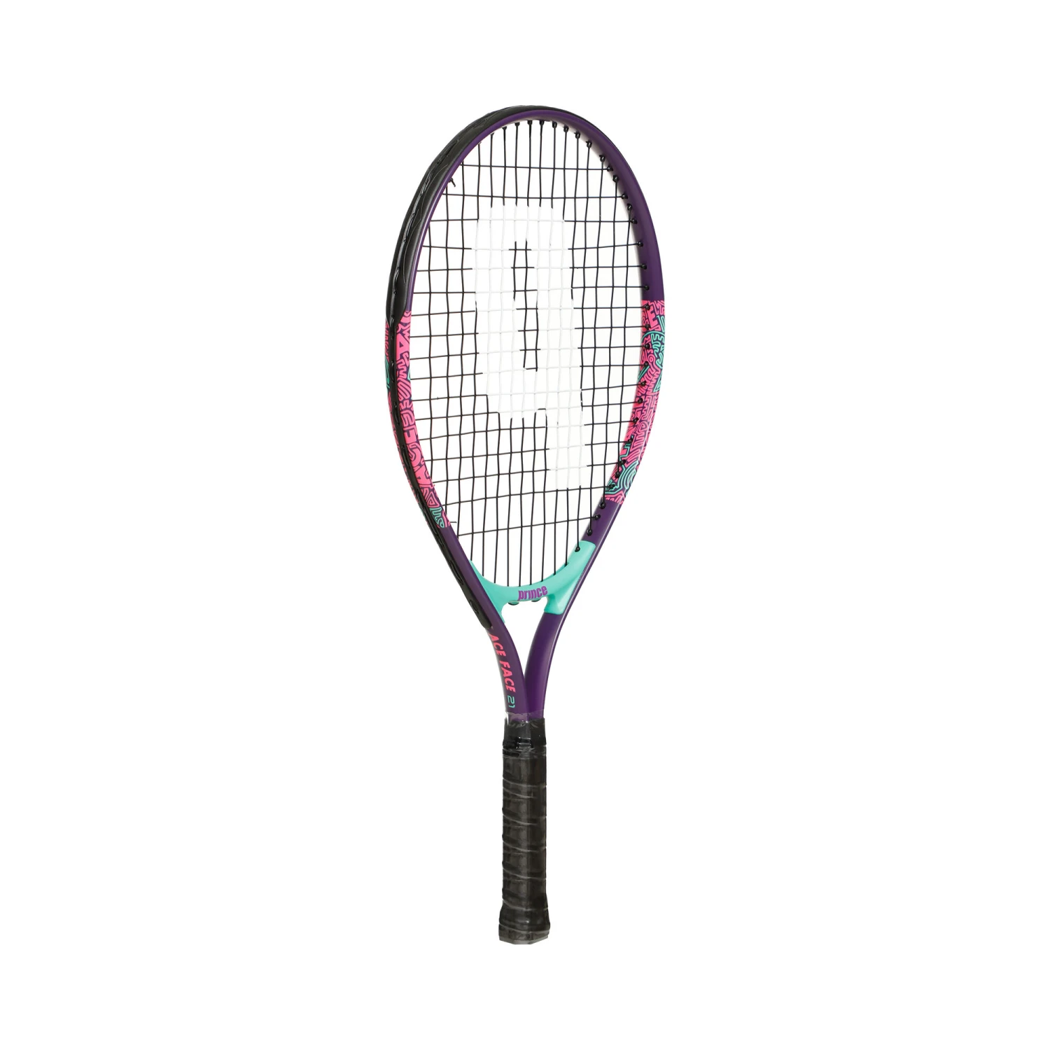 PRINCE Ace Face 21 Pink Kinderschläger 4 PRINCE Ace Face 21 Pink Kinderschläger – Bild 2