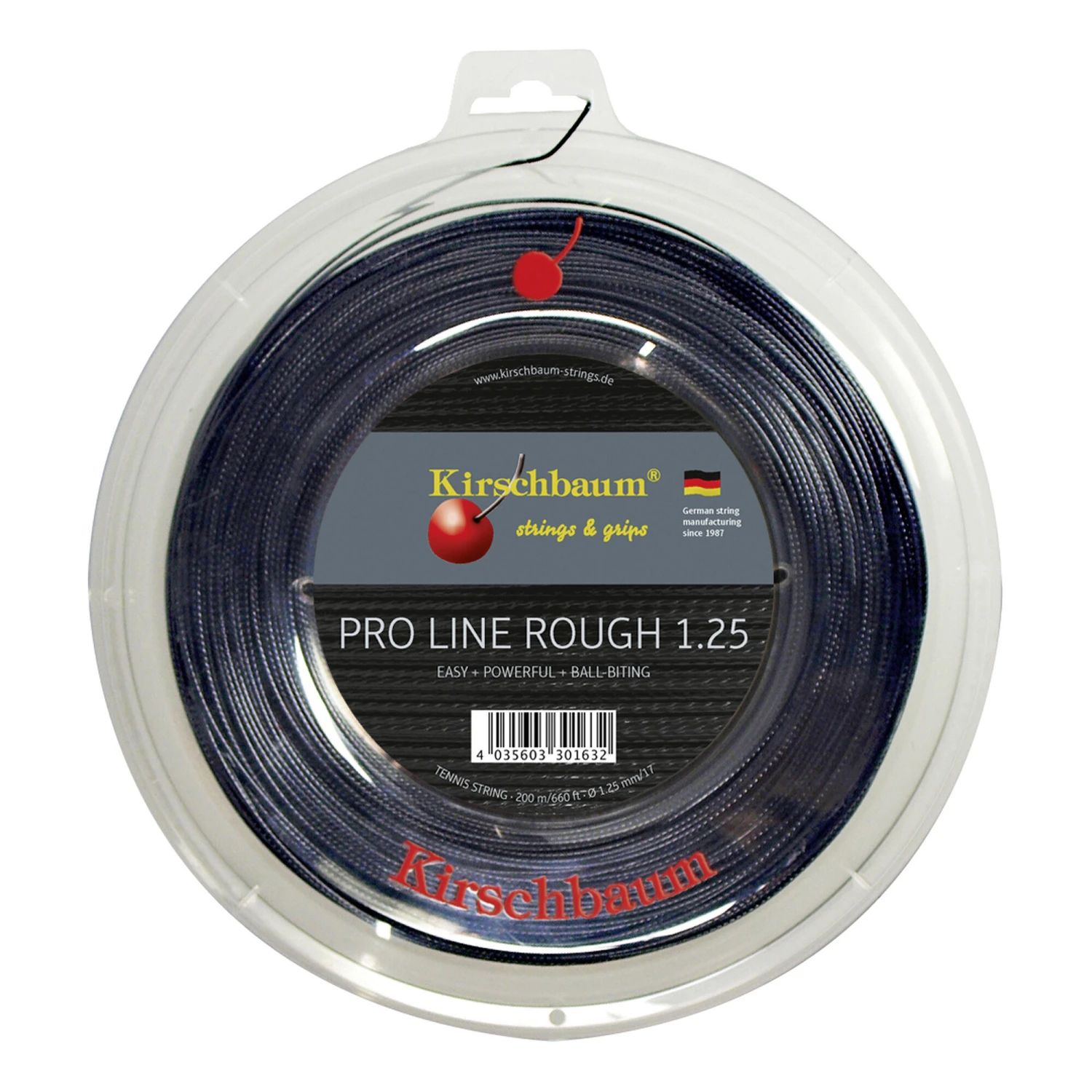 Pro Line Rough Saitenrolle 200m - Schwarz 3 Pro Line Rough Saitenrolle 200m - Schwarz