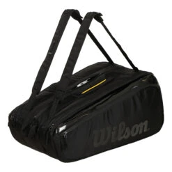 Wilson Super Tour Schlägertasche 15er - Schwarz -Dunlop Geschäft 0219800000 0 1