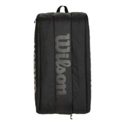 Wilson Super Tour Schlägertasche 15er - Schwarz -Dunlop Geschäft 0219800000 0 3