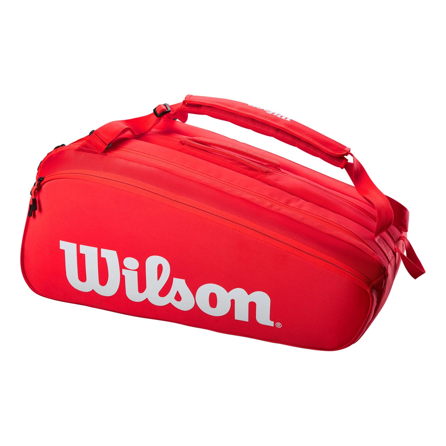 Wilson Super Tour Schlägertasche 15er - Rot, Weiß 6 Wilson Super Tour Schlägertasche 15er - Rot, Weiß – Bild 4