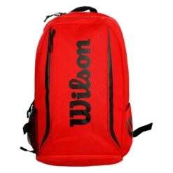 Wilson EMEA Reflective Rucksack Special Edition - Rot, Schwarz -Dunlop Geschäft 0224800000 000