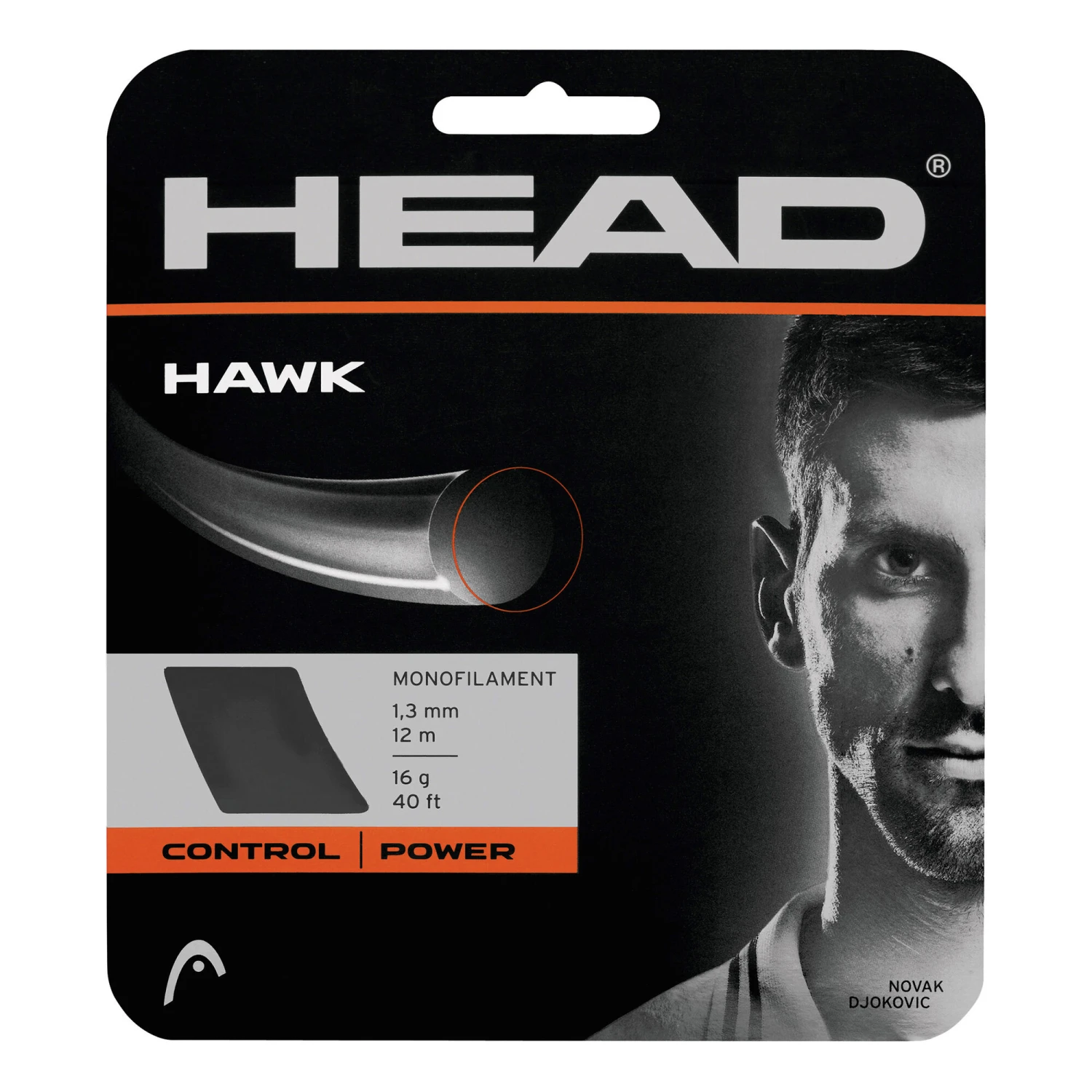 Head Hawk Saitenset 12m - Weiß 3 Head Hawk Saitenset 12m - Weiß