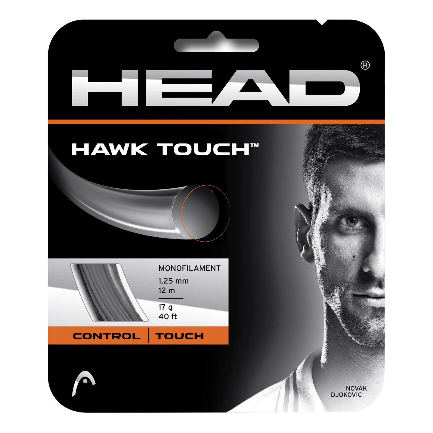 Head Hawk Touch Saitenset 12m - Anthrazit 4 Head Hawk Touch Saitenset 12m - Anthrazit – Bild 2