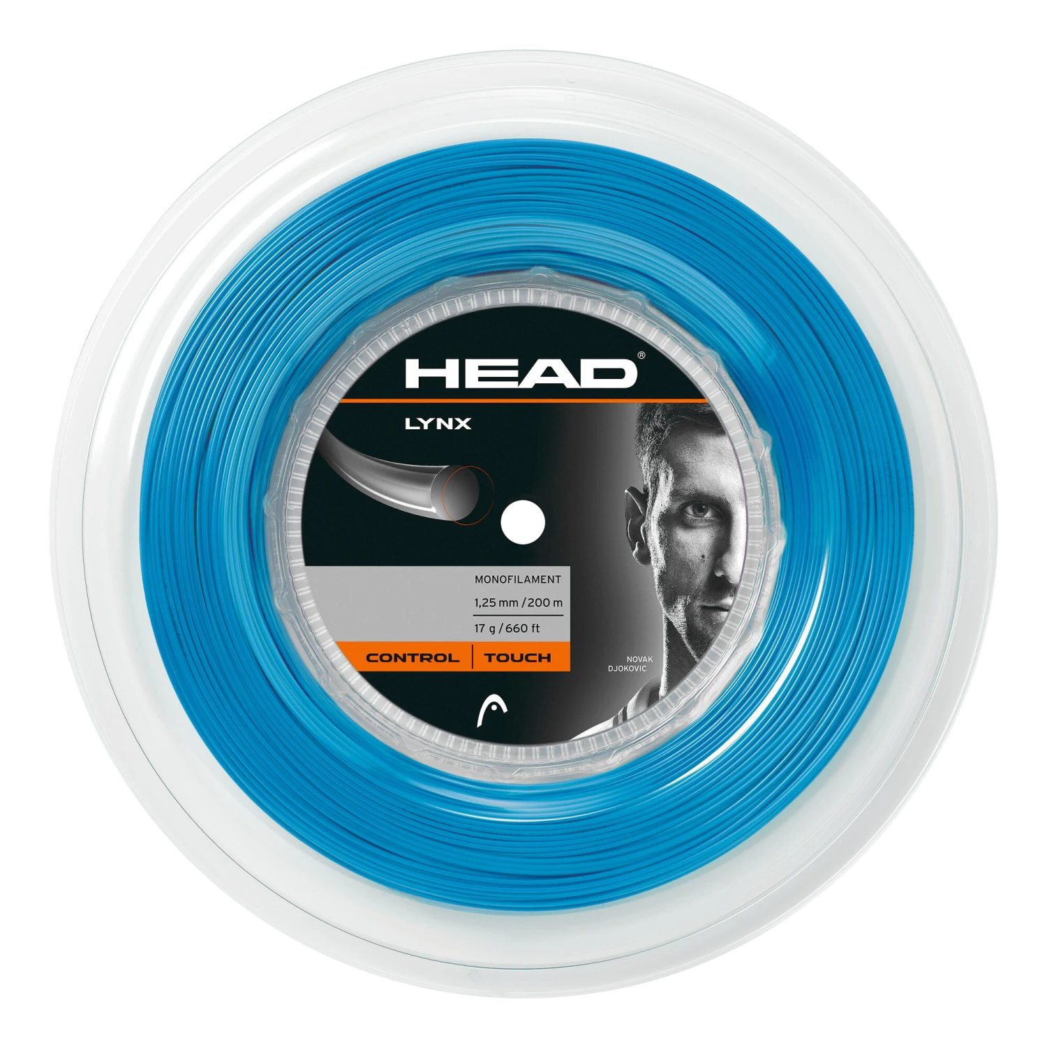 Head Lynx Saitenrolle 200m - Blau 3 Head Lynx Saitenrolle 200m - Blau