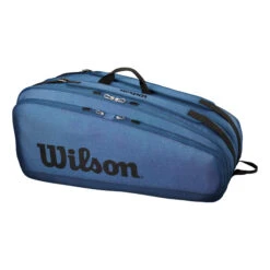 Wilson Tour Ultra Schlägertasche 12er - Blau -Dunlop Geschäft 0232200000 0 3