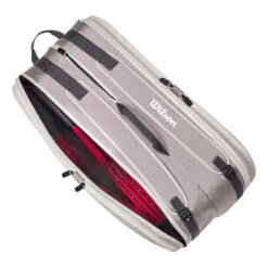 Wilson Tour Schlägertasche 12er - Grau -Dunlop Geschäft 0235200000 10