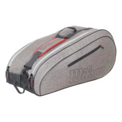 Wilson Team Schlägertasche 6er - Grau -Dunlop Geschäft 0235700000 000