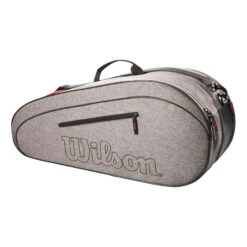 Wilson Team Schlägertasche 6er - Grau -Dunlop Geschäft 0235700000 0 1
