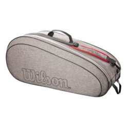 Wilson Team Schlägertasche 6er - Grau -Dunlop Geschäft 0235700000 0 3