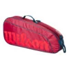 Wilson Junior Schlägertasche 3er - Rot -Dunlop Geschäft 0236900000 0 3