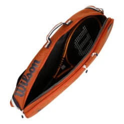 Wilson Roland Garros Team Schlägertasche 3er - Orange -Dunlop Geschäft 0237400000 10