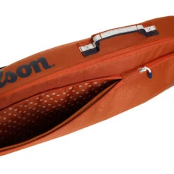 Wilson Roland Garros Team Schlägertasche 3er - Orange -Dunlop Geschäft 0237400000 11
