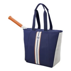 Wilson Roland Garros Premium Tote Sporttasche - Dunkelblau, Creme -Dunlop Geschäft 0238700000 10