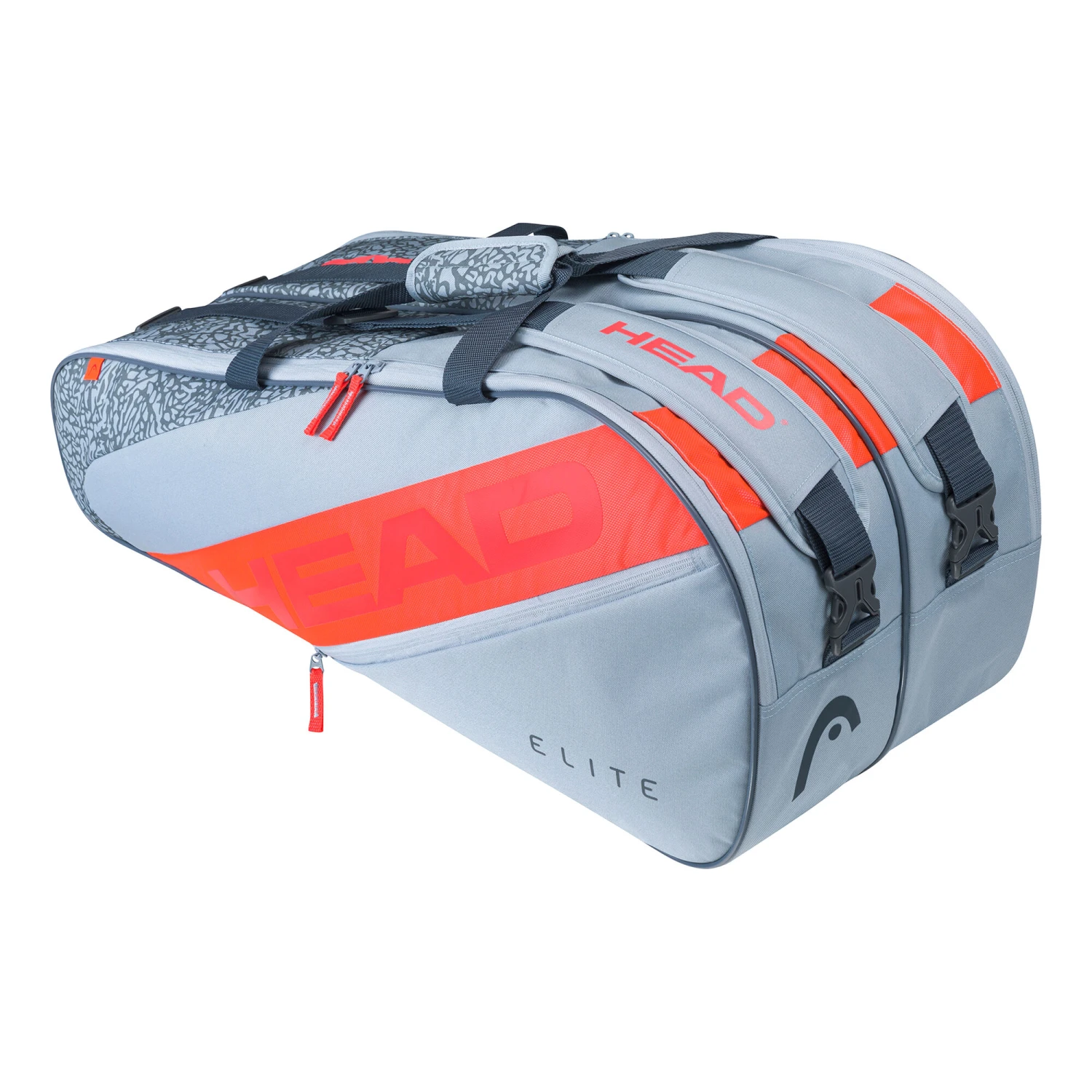 Head Elite 9R Schlägertasche 9er - Grau, Orange 3 Head Elite 9R Schlägertasche 9er - Grau, Orange