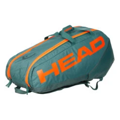 Head Pro Racquet Bag L Schlägertasche - Grün, Orange -Dunlop Geschäft 0247000000 000
