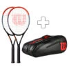 Wilson 2x Clash 100L Plus Schlägertasche -Dunlop Geschäft 03871000 000